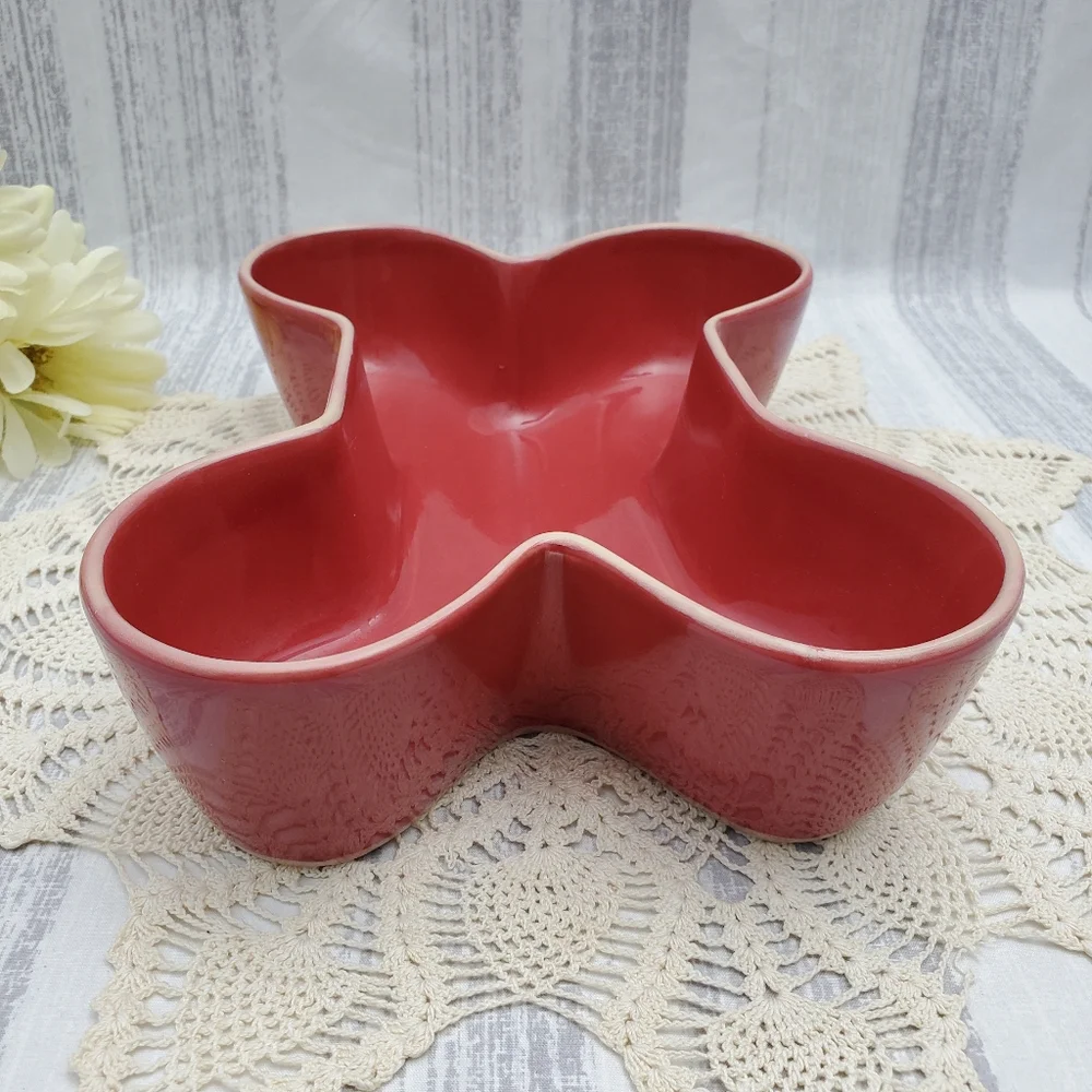 Bone Shape Dog Bowl Feeder Large